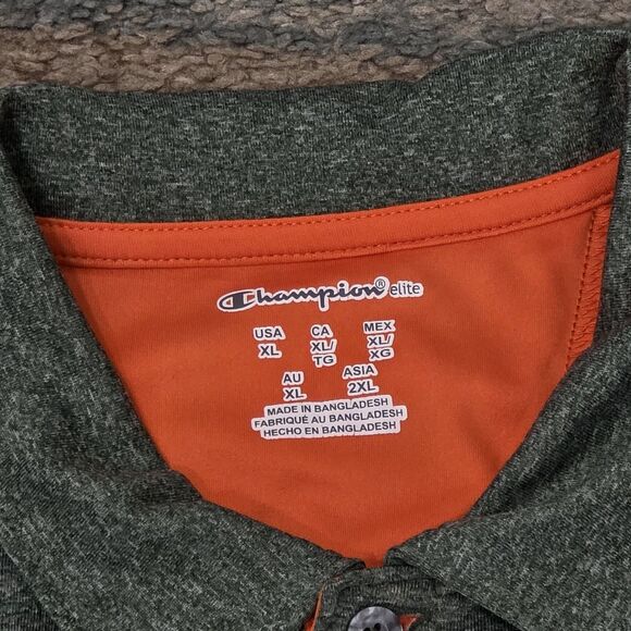 University of Miami Hurricanes Performance Polo Shirt Mens XL Embroidered Logo - Picture 4 of 6